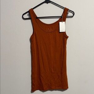 Women’s rusty orange A New Day tank top NWT